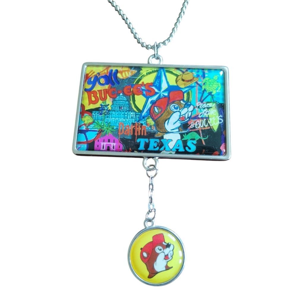 Buc-ee's Car Charm KeyChain Bag Purse Hanger Bucees Bu-cee's New w/Tags Y'all